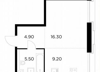 Продам квартиру студию, 35.9 м2, Москва, Войковский район