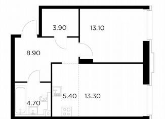 1-ком. квартира на продажу, 49.3 м2, Москва, метро Войковская