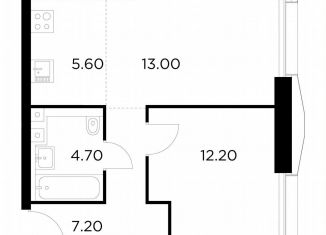 Продам однокомнатную квартиру, 42.7 м2, Москва, Войковский район