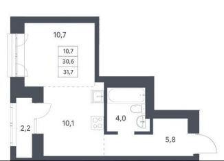 Продажа однокомнатной квартиры, 32.8 м2, Новосибирск, метро Заельцовская, Красный проспект, 236