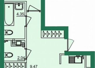 2-ком. квартира на продажу, 60.9 м2, Владимирская область