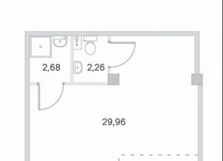 Аренда помещения свободного назначения, 41.99 м2, Санкт-Петербург, проспект Будённого, 24к3