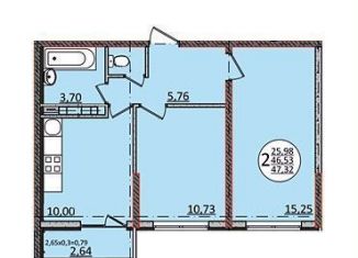 Продаю 2-комнатную квартиру, 48 м2, Краснодарский край, Магистральная улица, 11к3