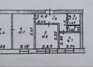 Продаю трехкомнатную квартиру, 60 м2, Елец, улица Пушкина, 7