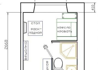 Продается квартира студия, 10 м2, Москва, Почтовая улица, 17