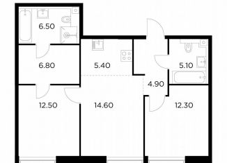 Продается 3-ком. квартира, 68.1 м2, Москва, Войковский район