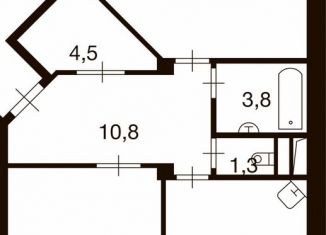 Продам 2-ком. квартиру, 72.7 м2, деревня Ивановское, улица Семёна Гордого, 3