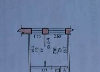 Двухкомнатная квартира на продажу, 24.2 м2, Хабаровск, улица Карла Маркса, 108/1