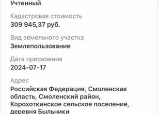 Продажа участка, 11.5 сот., деревня Быльники