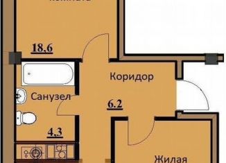 Продается 2-ком. квартира, 60.3 м2, Ессентуки