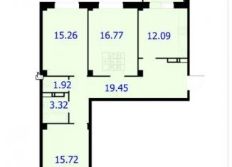 Продаю 3-ком. квартиру, 85.5 м2, Красноярский край, Северное шоссе, 50А