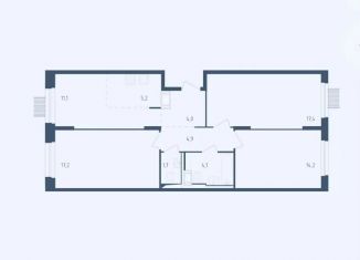 Трехкомнатная квартира на продажу, 79 м2, Мытищи, 1-й Стрелковый переулок, 3, ЖК Мытищи Парк