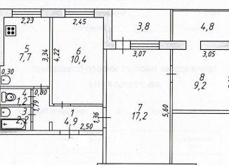 Продам 3-комнатную квартиру, 53.3 м2, Комсомольск-на-Амуре, Советская улица, 26к2