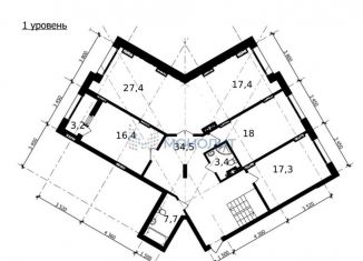 Продам 4-комнатную квартиру, 219.3 м2, Нижний Новгород, улица Владимира Высоцкого, 1, ЖК Атлант сити