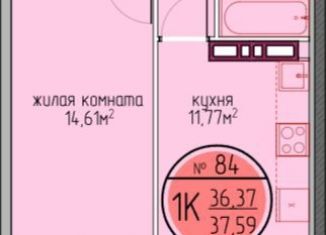 Продам 1-комнатную квартиру, 36.4 м2, Пермский край, улица Худанина