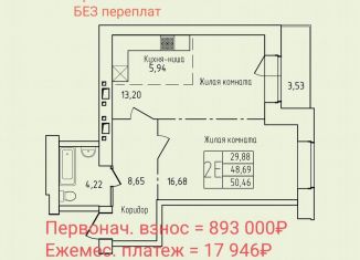 Продается 1-ком. квартира, 50.5 м2, Северодвинск, проспект Труда, 76