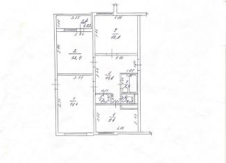 Продам 3-ком. квартиру, 71 м2, Богучар, Богучар, 17