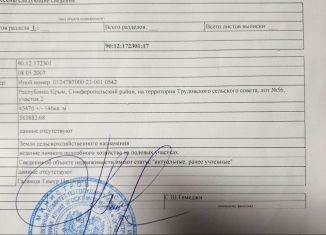 Продается земельный участок, 434 сот., село Ивановка, Зелёная улица