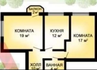 Двухкомнатная квартира на продажу, 65 м2, Санкт-Петербург, проспект Маршала Жукова, 36к1, метро Проспект Ветеранов
