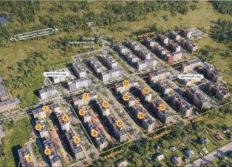 Продается 1-комнатная квартира, 39 м2, посёлок Молодёжный