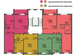 Продам 1-ком. квартиру, 43.2 м2, Челябинск, улица Конструктора Духова, 12