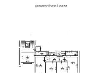 Продам четырехкомнатную квартиру, 102.7 м2, Санкт-Петербург, улица Подвойского, 46, метро Улица Дыбенко