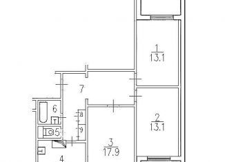 Продам трехкомнатную квартиру, 73.1 м2, Москва, улица Лефортовский Вал, 11к2, улица Лефортовский Вал