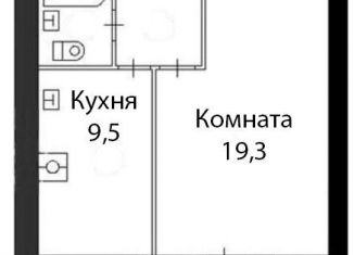 Однокомнатная квартира в аренду, 34.6 м2, Москва, Большая Академическая улица, 79к1, район Коптево