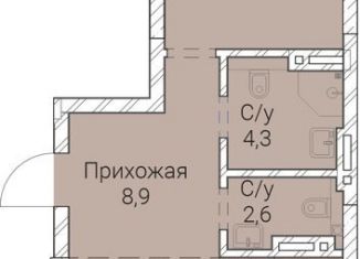 Продажа 1-комнатной квартиры, 67.7 м2, Новосибирск, Овражная улица, 2А, метро Заельцовская