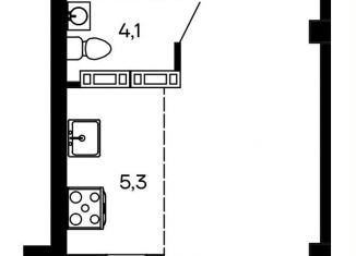 Продается квартира студия, 30.4 м2, Севастополь