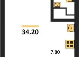 Продается квартира студия, 34.2 м2, Воронежская область