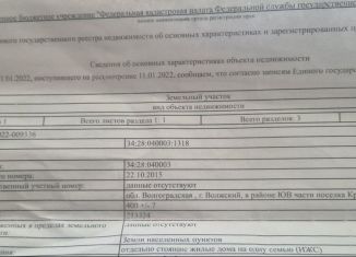 Продажа земельного участка, 4 сот., Волжский