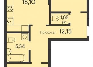 Продаю 2-ком. квартиру, 74 м2, Томск, Комсомольский проспект, 48