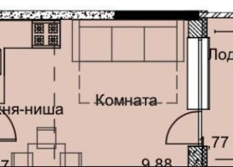 Продаю однокомнатную квартиру, 25.8 м2, Ижевск