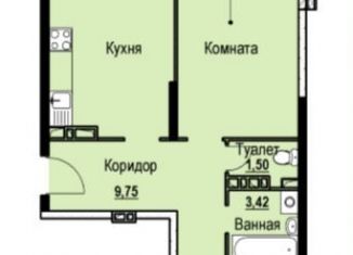 Продаю двухкомнатную квартиру, 58.3 м2, Ярославль, Дзержинский район, 2-й Брагинский проезд, 9