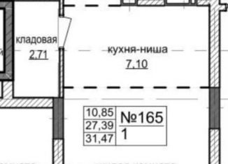 Продается квартира студия, 31.5 м2, Нижегородская область