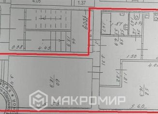 Продам 2-ком. квартиру, 55.3 м2, Кировская область, улица Воровского, 83