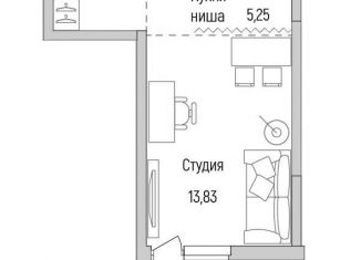 Продажа квартиры студии, 31.3 м2, городской округ Красногорск