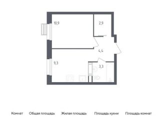 Продам 1-комнатную квартиру, 30.8 м2, Москва, проспект Куприна, 36к1