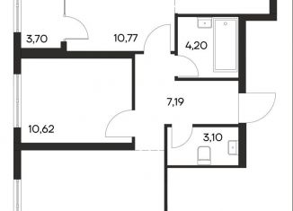 Продажа 2-ком. квартиры, 62.5 м2, Крым