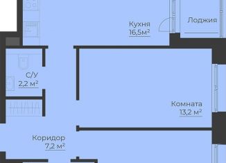 Продается 2-ком. квартира, 60.3 м2, Рыбинск