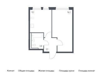 Однокомнатная квартира на продажу, 34.8 м2, Москва, САО, Ленинградское шоссе, 229Ак1