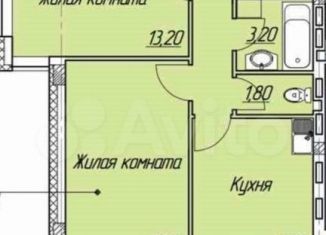 Продается 2-комнатная квартира, 52.3 м2, Тольятти, проспект Степана Разина, 16В, ЖК Новая Заря