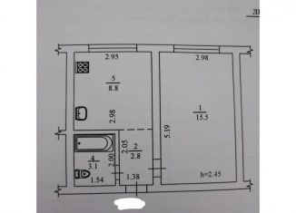 1-комнатная квартира на продажу, 30 м2, Сочи, Лесная улица, 20, микрорайон Блиново