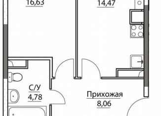 2-ком. квартира на продажу, 60.2 м2, Ярославская область