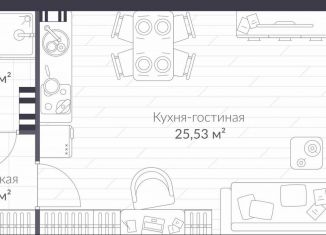 Квартира на продажу студия, 32.5 м2, Санкт-Петербург, Красносельское шоссе, 22