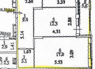 Продажа двухкомнатной квартиры, 55 м2, Краснодар, 3-я Трудовая улица, 1/3, Прикубанский округ