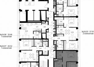 Продаю 3-комнатную квартиру, 84.1 м2, Москва, ЖК Сити Бэй, Волоколамское шоссе, 95/1к8