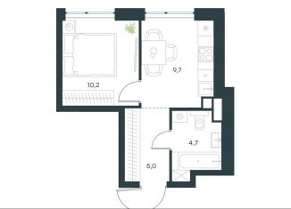 Продам 1-комнатную квартиру, 29.6 м2, Москва, метро Мичуринский проспект