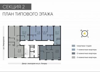 Продам 2-ком. квартиру, 57.2 м2, Екатеринбург